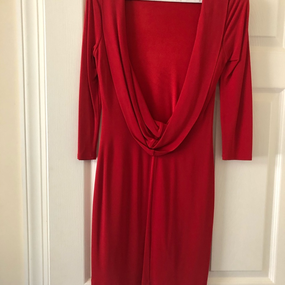 Red dress